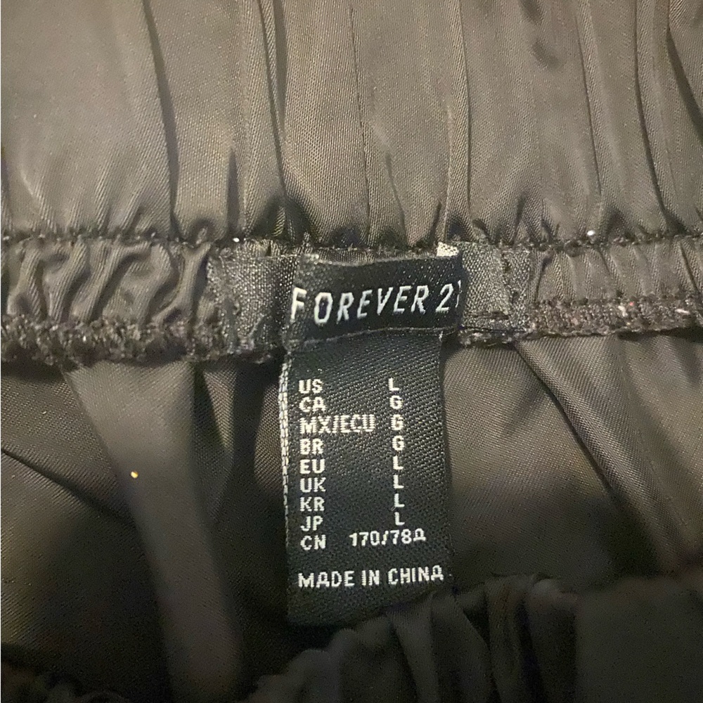 Stretchy black joggers